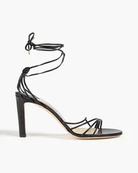 Jimmy Choo Antia 85 leather sandals - Black Black