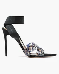 Gianvito Rossi Allegra leopard-print PVC sandals - Animal print Animal