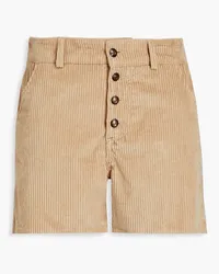 Etro Cotton-corduroy shorts - Neutral Neutral