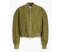 Cotton bomber jacket - Green