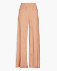 Sandro Canvas wide-leg pants - Orange Orange