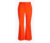 Woven flared pants - Orange