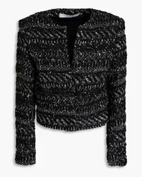 IRO Xylona metallic bouclé-tweed jacket - Black Black