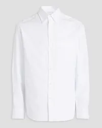 Dunhill Cotton-poplin shirt - White White