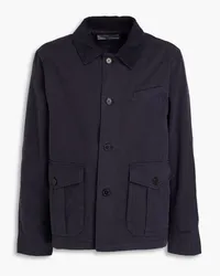 Officine Generale Cotton-twill jacket - Blue Blue