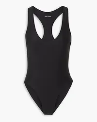 Matteau The Racer Back stretch-jersey swimsuit - Black Black