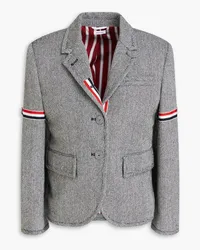 Thom Browne Herringbone wool blazer - Gray Gray