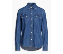 50s Sawtooth denim shirt - Blue