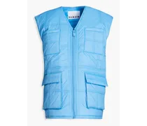 Ansof quilted shell vest - Blue