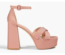 Sheridan jersey platform sandals - Pink