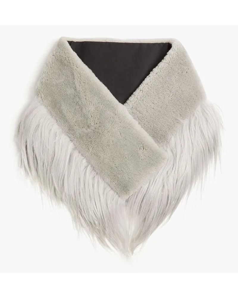 Rick Owens Shearling stole - Gray - OneSize Gray