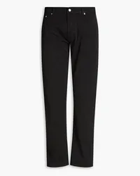 Officine Generale James cotton-twill pants - Black Black