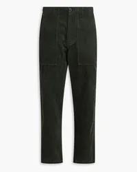 Alex Mill Neil cotton-corduroy straight-leg pants - Green Green