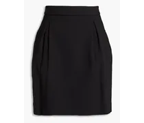 Crepe mini skirt - Black