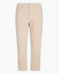 Brunello Cucinelli High-rise tapered jeans - Neutral Neutral