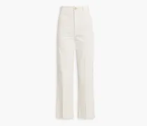 Elbow Grease high-rise straight-leg jeans - White