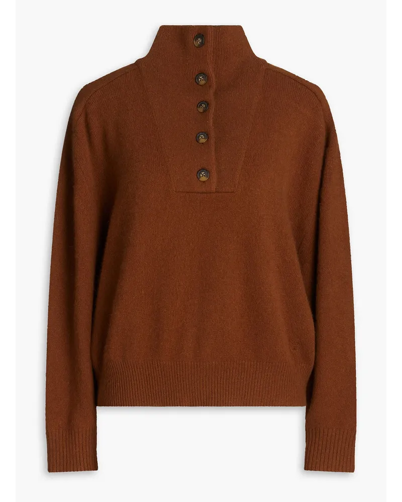 Loulou Studio Klova wool-blend turtleneck sweater - Brown Brown