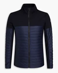 FUSALP Quilted stretch-jersey and shell jacket - Blue Blue