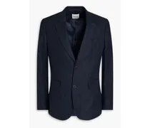 Linen suit jacket - Blue
