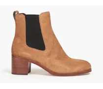 Suede ankle boots - Neutral