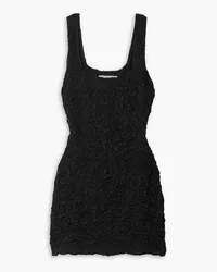 Mara Hoffman Laura Tencel™ modal-cloqué mini dress - Black Black