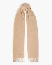 Paul Smith Fringed cashmere scarf - Neutral Neutral