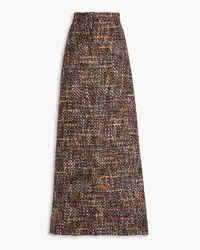 Dolce & Gabbana Bouclé-tweed maxi skirt - Brown Brown