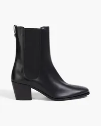 TOD'S Embellished leather Chelsea boots - Black Black