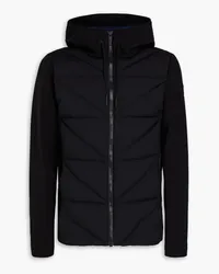 FUSALP Robson II quilted neoprene-paneled shell hooded jacket - Black Black