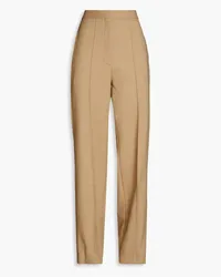 Sandro Twill wide-leg pants - Neutral Neutral