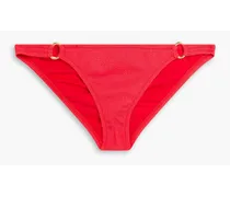 Melissa Odabash Bari ribbed bikini briefs - Red Red