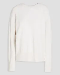 Vince Wool and cashmere-blend sweater - White White