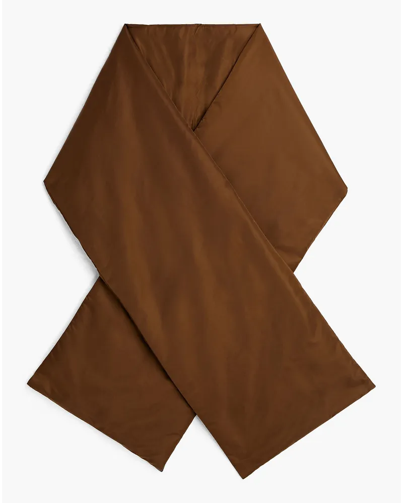 Loulou Studio Dorotea padded shell scarf - Brown Brown