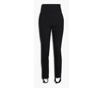Pinzon stretch-wool tapered stirrup pants - Black