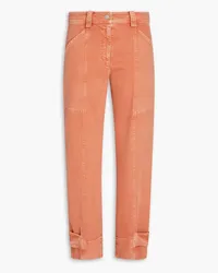 A.L.C. High-rise tapered jeans - Orange Orange