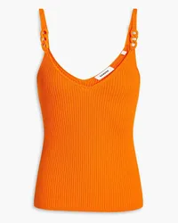 Sandro Ribbed-knit tank - Orange Orange