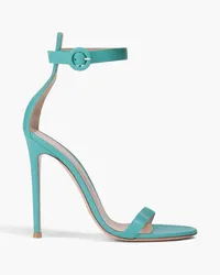 Gianvito Rossi Portofino leather sandals - Blue Blue