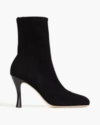 Sergio Rossi Suede sock boots - Black Black