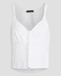 Rag & Bone Criseli pintucked broderie anglaise top - White White