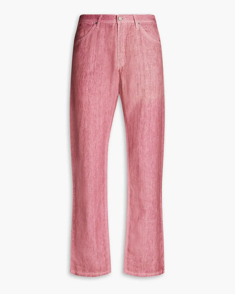 120% Lino Linen pants - Pink Pink