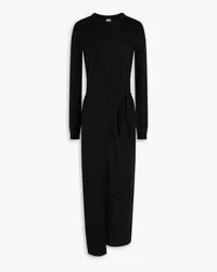 Totême Wool midi dress - Black Black