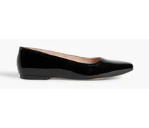 Angie patent-leather ballet flats - Black