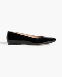 Iris & Ink Angie patent-leather ballet flats - Black Black