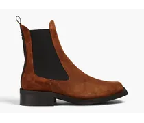Suede chelsea boots - Brown