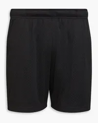 John Elliott + Co Aau perforated jersey shorts - Black Black