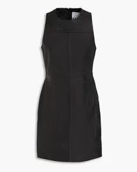 ROTATE Birger Christensen Leather mini dress - Black Black