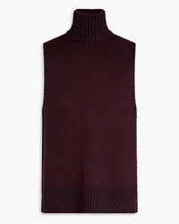 Maison Margiela Mélange knitted turtleneck sweater - Purple Purple