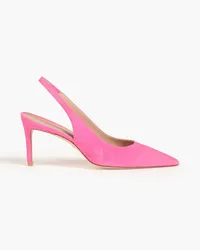 Stuart Weitzman Stuart 75 suede slingback pumps - Pink Pink