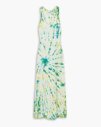 SPRWMN Tie-dyed cotton-jersey maxi dress - Green Green