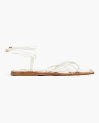 Zimmermann Leather sandals - White White